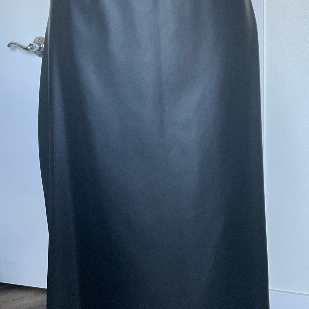 Torrid Chic Faux Leather Black Pencil Skirt for Women